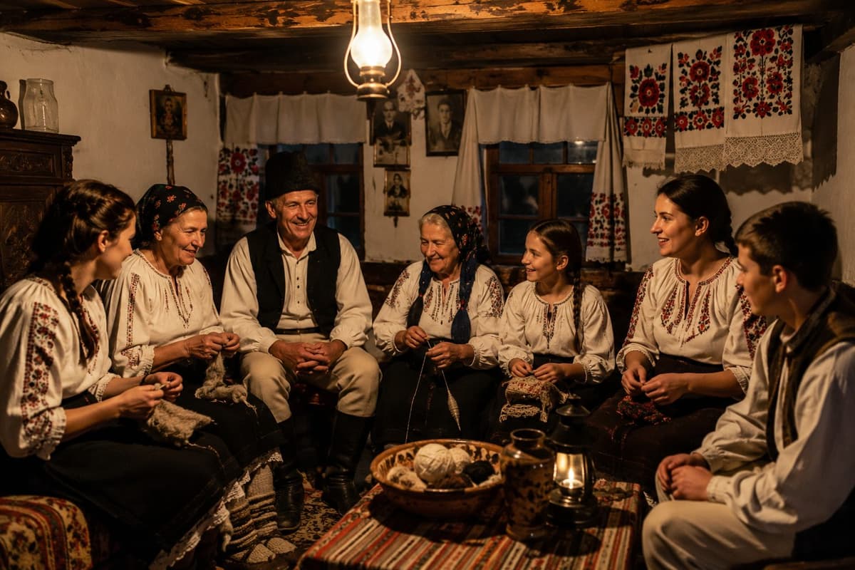 Șezătorile din Țara Făgărașului – Serile în care comunitatea se aduna la povești