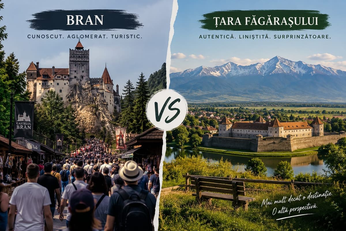 Alternative la Bran – Locuri mai liniștite de descoperit în Țara Făgărașului